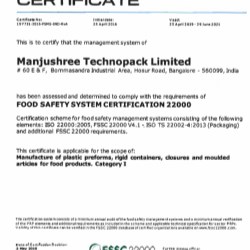 ISO 22000 - Manjushree